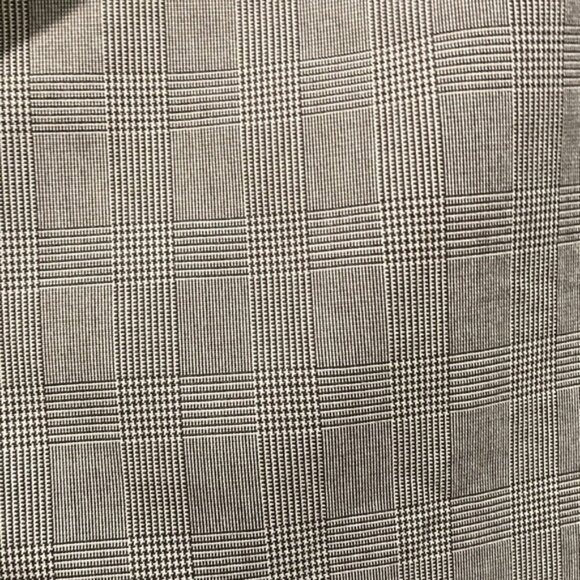 Zara Grey Plaid Ankle Pants - Picture 4 of 13